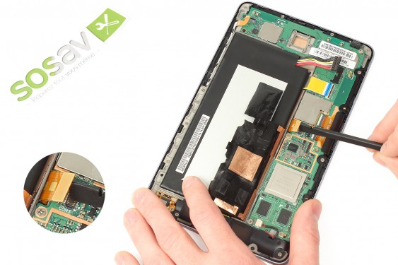 Guide photos remplacement micro haut Nexus 7 1ère Génération (Etape 13 - image 2)