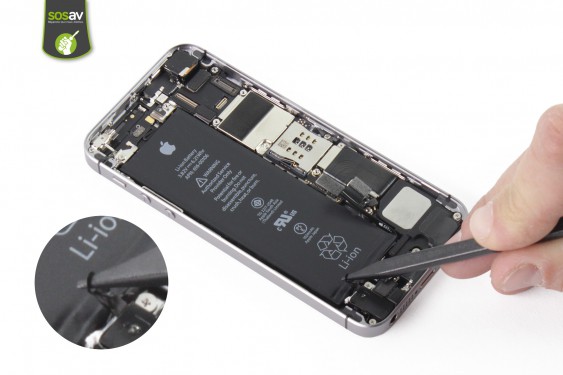 Guide photos remplacement connecteur de charge - prise jack iPhone SE (Etape 14 - image 1)