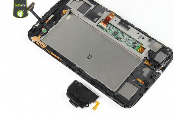 Guide photos remplacement haut-parleur droit Galaxy Tab 3 7" (Etape 21 - image 1)