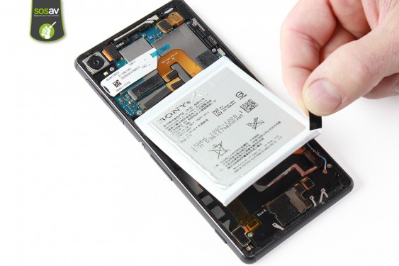 Guide photos remplacement haut-parleur interne Xperia Z3 (Etape 11 - image 2)