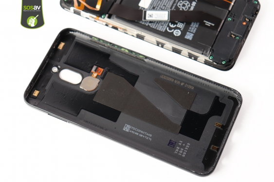 Guide photos remplacement nappe de liaison connecteur de charge Xiaomi Redmi 8 (Etape 8 - image 1)