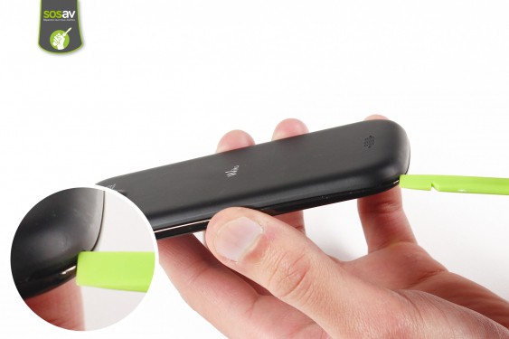 Guide photos remplacement coque arrière Wiko Cink Peax 2 (Etape 2 - image 1)