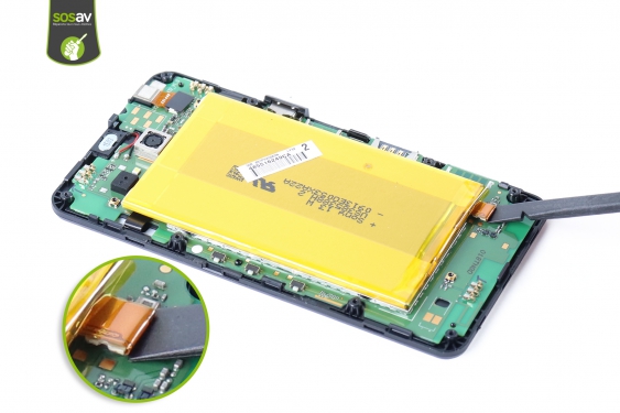 Guide photos remplacement batterie Xperia E4G (Etape 7 - image 1)