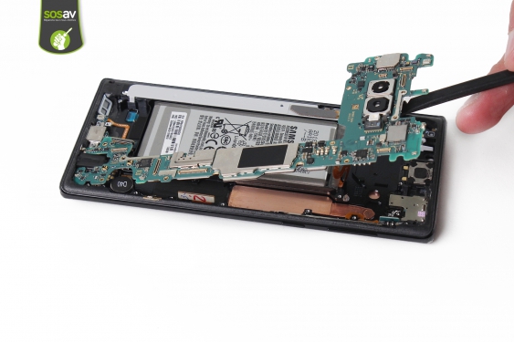 Guide photos remplacement haut-parleur interne Galaxy Note 9 (Etape 21 - image 2)