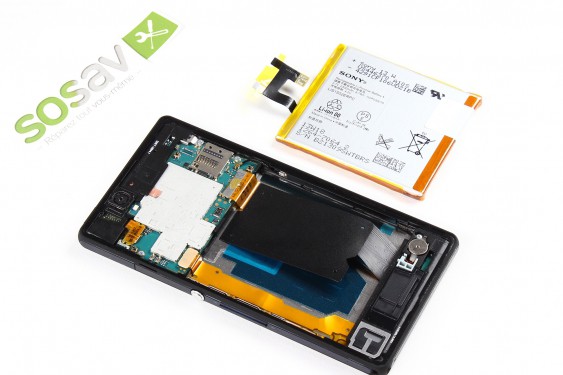 Guide photos remplacement carte wifi Xperia Z (Etape 9 - image 3)