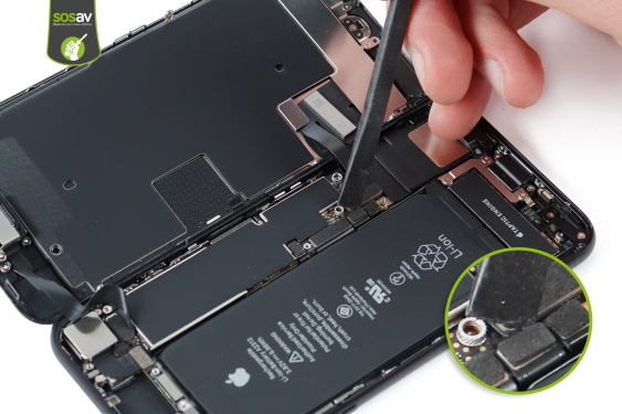 Guide photos remplacement batterie iPhone SE (2nde Generation) (Etape 9 - image 1)