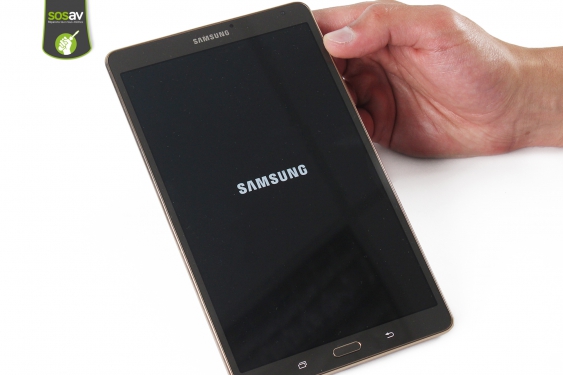 Guide photos remplacement connecteur de charge Galaxy Tab S 8.4 (Etape 1 - image 4)