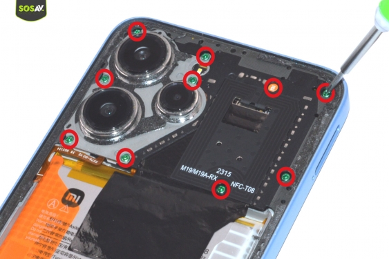 Guide photos remplacement ecran seul Redmi 12 (Etape 5 - image 1)