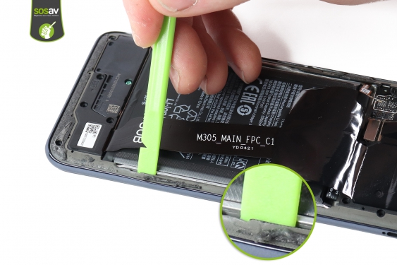 Guide photos remplacement capteur d'empreinte + châssis interne Redmi Note 10 (Etape 14 - image 2)