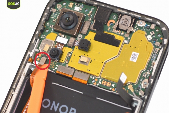 Guide photos remplacement batterie Honor 200 Lite (Etape 5 - image 1)