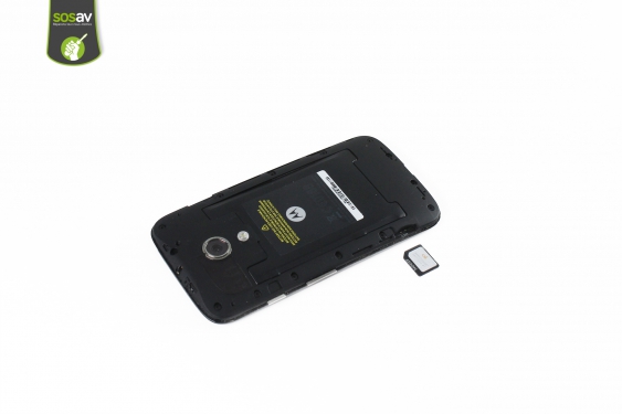 Guide photos remplacement carte sim Moto G (Etape 5 - image 1)