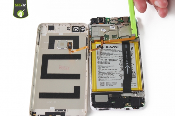 Guide photos remplacement vibreur Huawei P Smart (Etape 10 - image 2)