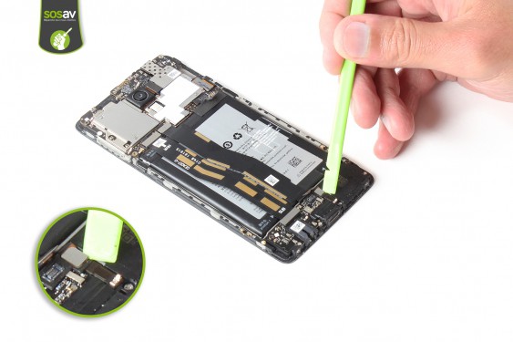 Guide photos remplacement haut-parleur externe OnePlus 3 (Etape 13 - image 1)