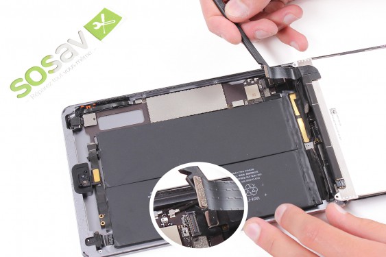 Guide photos remplacement batterie iPad Mini 3 WIFi (Etape 12 - image 3)