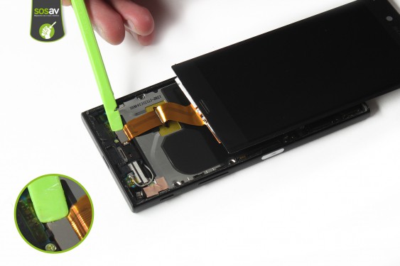 Guide photos remplacement caméra avant Xperia XZ (Etape 7 - image 1)