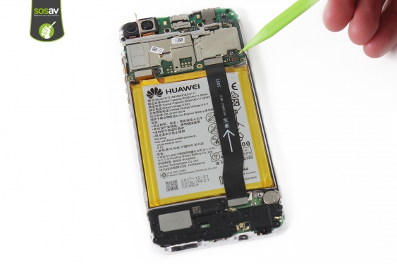 Guide photos remplacement cable d'interconnexion Huawei P Smart (Etape 13 - image 4)