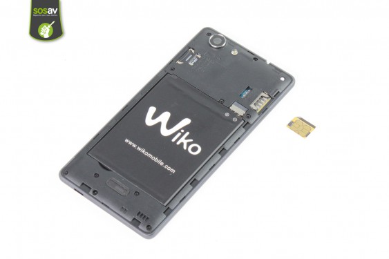 Guide photos remplacement carte sim Wiko Pulp 4G (Etape 5 - image 1)