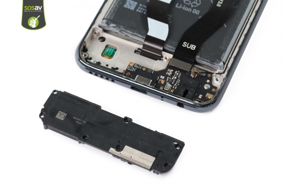 Guide photos remplacement nappe de liaison connecteur de charge Redmi Note 8T (Etape 11 - image 1)