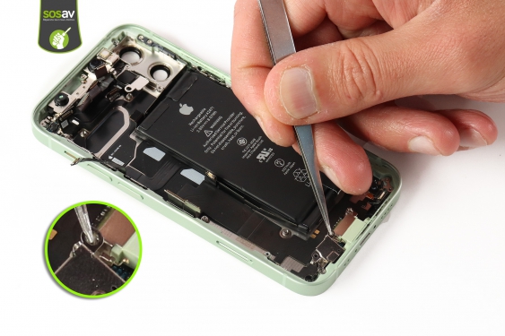 Guide photos remplacement connecteur de charge iPhone 12 Mini (Etape 29 - image 1)