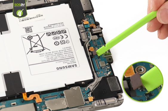 Guide photos remplacement connecteur de charge Galaxy Tab S3 9.7 (Etape 17 - image 2)