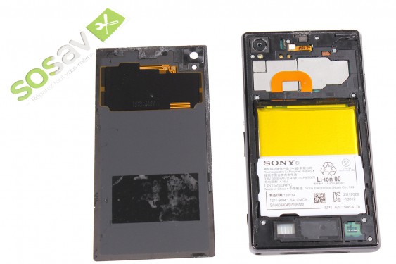 Guide photos remplacement haut-parleur externe Xperia Z1 (Etape 3 - image 3)