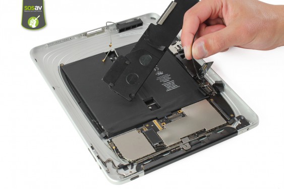 Guide photos remplacement haut-parleur externe iPad 1 3G (Etape 18 - image 2)