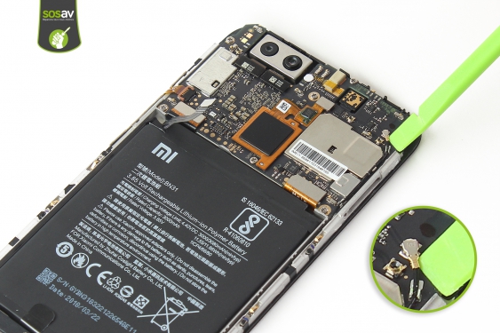 Guide photos remplacement câble d'interconnexion Xiaomi Mi A1 (Etape 10 - image 3)