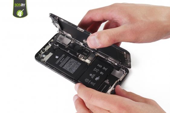 Guide photos remplacement démontage complet iPhone XS Max (Etape 5 - image 1)