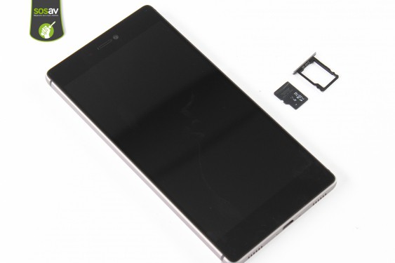 Guide photos remplacement ecran complet  Huawei P8 (Etape 2 - image 4)