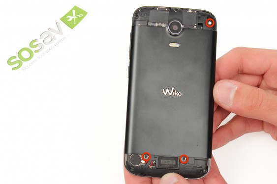 Guide photos remplacement coque arrière Wiko Darkmoon (Etape 6 - image 1)