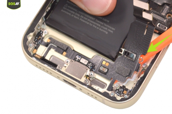 Guide photos remplacement connecteur de charge iPhone 15 (Etape 15 - image 2)