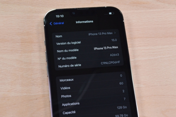 Guide photos remplacement ecran iPhone 13 Pro Max (Etape 1 - image 1)