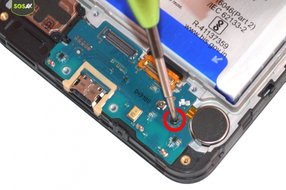Guide photos remplacement connecteur de charge Galaxy A16 5G (Etape 8 - image 2)