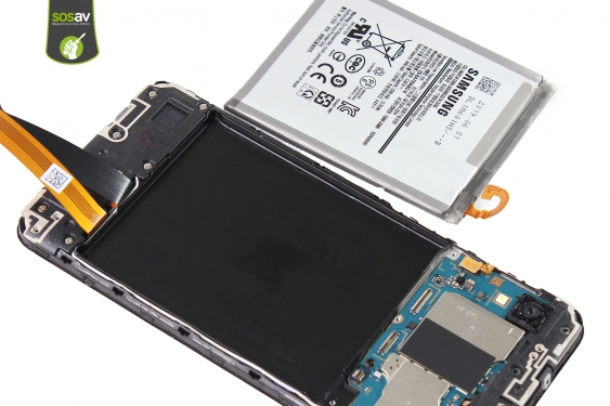 Guide photos remplacement batterie Galaxy A10 (Etape 16 - image 1)