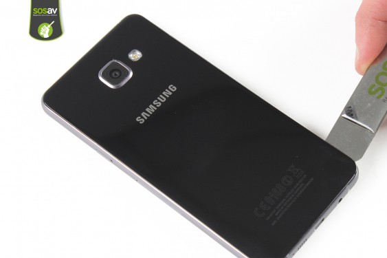 Guide photos remplacement façade arrière Samsung Galaxy A5 2016 (Etape 3 - image 2)
