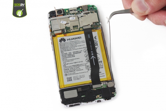 Guide photos remplacement cable d'interconnexion Huawei P Smart (Etape 14 - image 2)