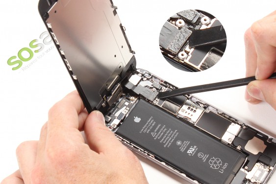 Guide photos remplacement ecran complet assemblé iPhone 6 (Etape 6 - image 1)