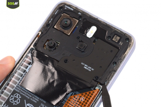 Guide photos remplacement connecteur de charge Redmi Note 14 (Etape 4 - image 2)