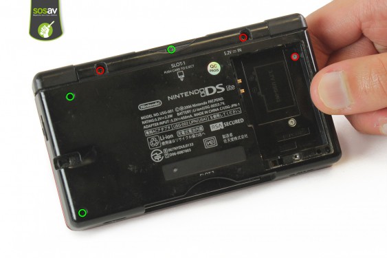 Guide photos remplacement boutons d'action Nintendo DS Lite (Etape 8 - image 1)