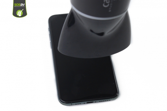 Guide photos remplacement nappe haut-parleur interne / capteur proximité / micro secondaire / nappe face id iPhone 11 Pro (Etape 4 - image 2)