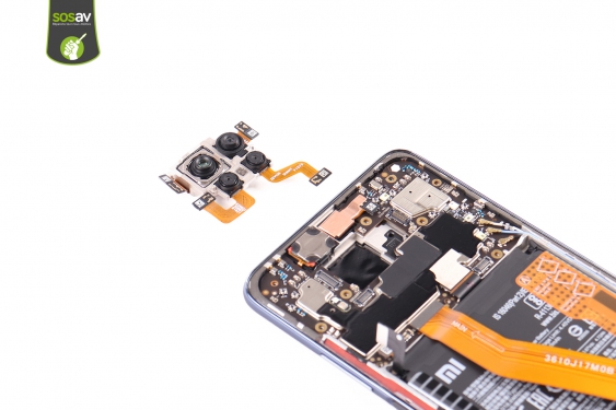 Guide photos remplacement bloc caméra arrière Xiaomi Mi 10T Lite (Etape 14 - image 1)