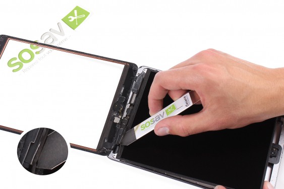 Guide photos remplacement vitre tactile et bouton home iPad Mini 3 WIFi (Etape 8 - image 3)