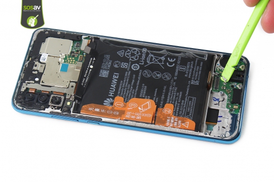 Guide photos remplacement connecteur de charge Huawei P30 Lite (Etape 14 - image 4)