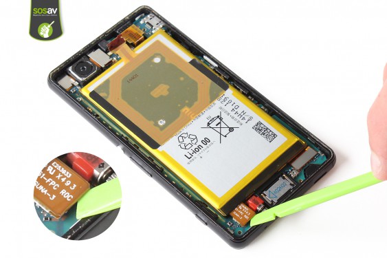 Guide photos remplacement batterie Xperia Z3 Compact (Etape 14 - image 1)