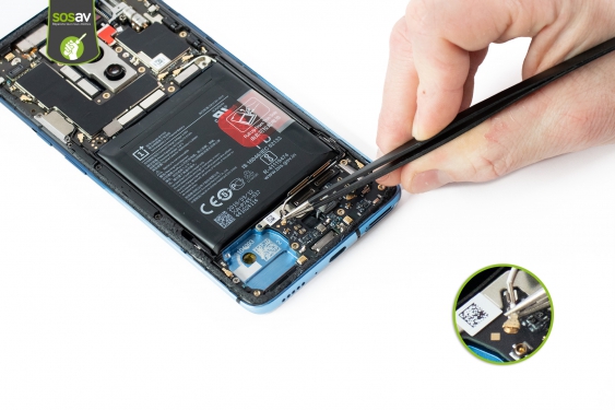 Guide photos remplacement connecteur de charge OnePlus 7T Pro (Etape 17 - image 1)