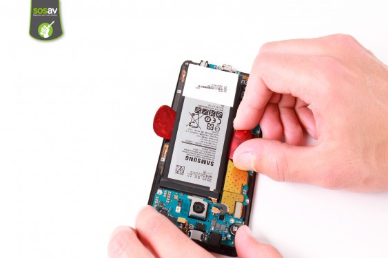 Guide photos remplacement connecteur de charge Samsung Galaxy S6 Edge + (Etape 10 - image 4)