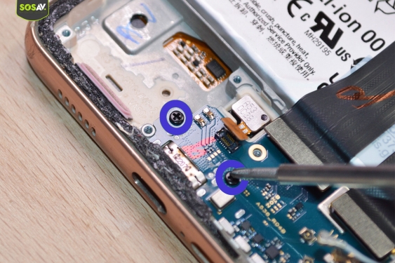 Guide photos remplacement connecteur de charge Galaxy A53 (Etape 8 - image 1)