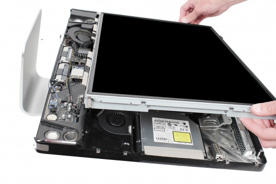 Guide photos remplacement lecteur-graveur cd/dvd (superdrive) iMac 24" mi-2007 & début 2008 (EMC 2134 et 2211) (Etape 16 - image 1)