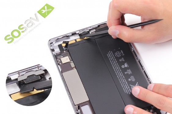 Guide photos remplacement batterie iPad Mini 3 WIFi (Etape 32 - image 2)