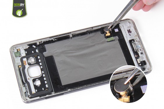 Guide photos remplacement vibreur Samsung Galaxy A7 (Etape 24 - image 2)